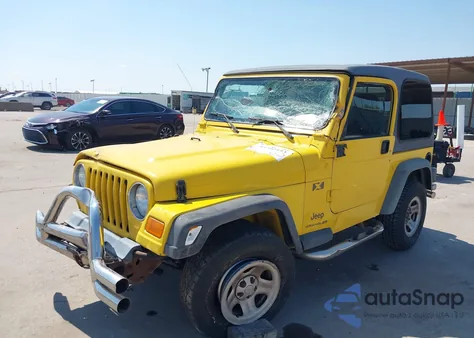 2004 Jeep Wrangler X из США, поврежденный, VIN 1J4FA39S24P783469